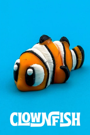 Flexi Clownfish — Flexi Animals