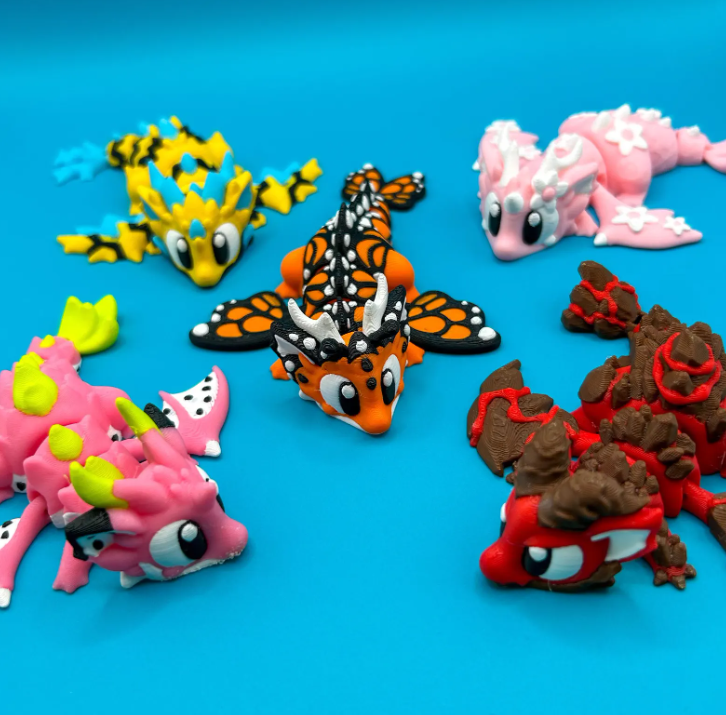 Flexi Dragons