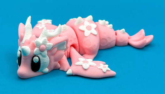 Cherry Blossom Dragon — Flexi Dragons — view 2