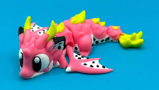 Dragon Fruit Dragon — Flexi Dragons — view 2