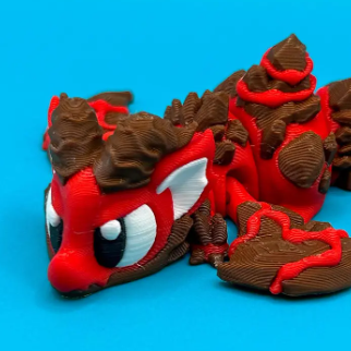 Lava Dragon — Flexi Dragons