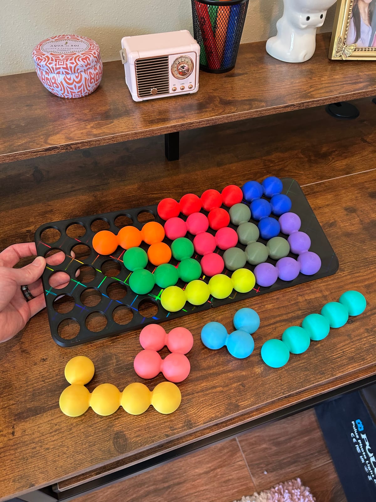 Katachi-Go, a 3D-printed logic puzzle