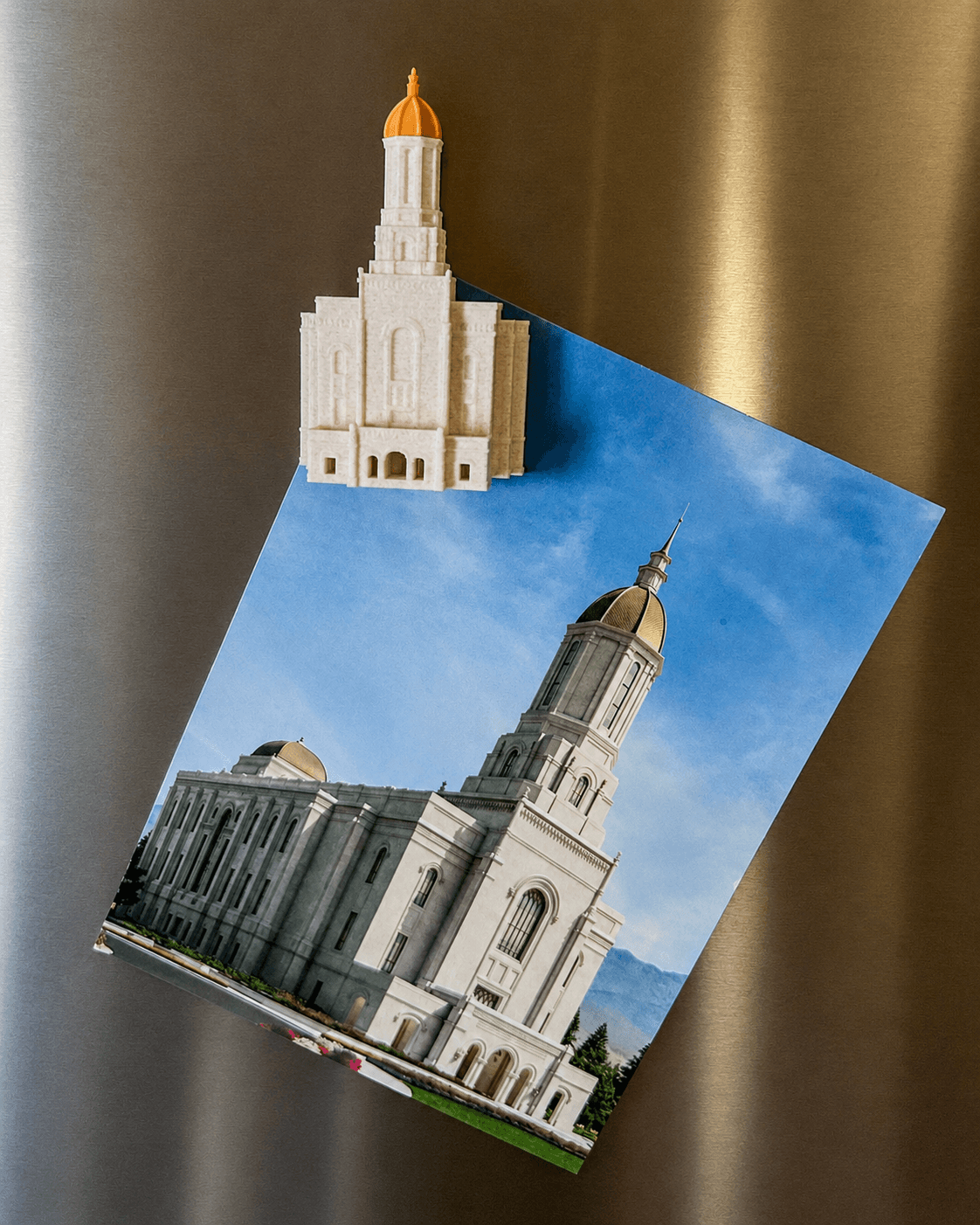 LDS Smithfield Utah Temple Fridge Magnet — LDS Toys and Gifts — view 3